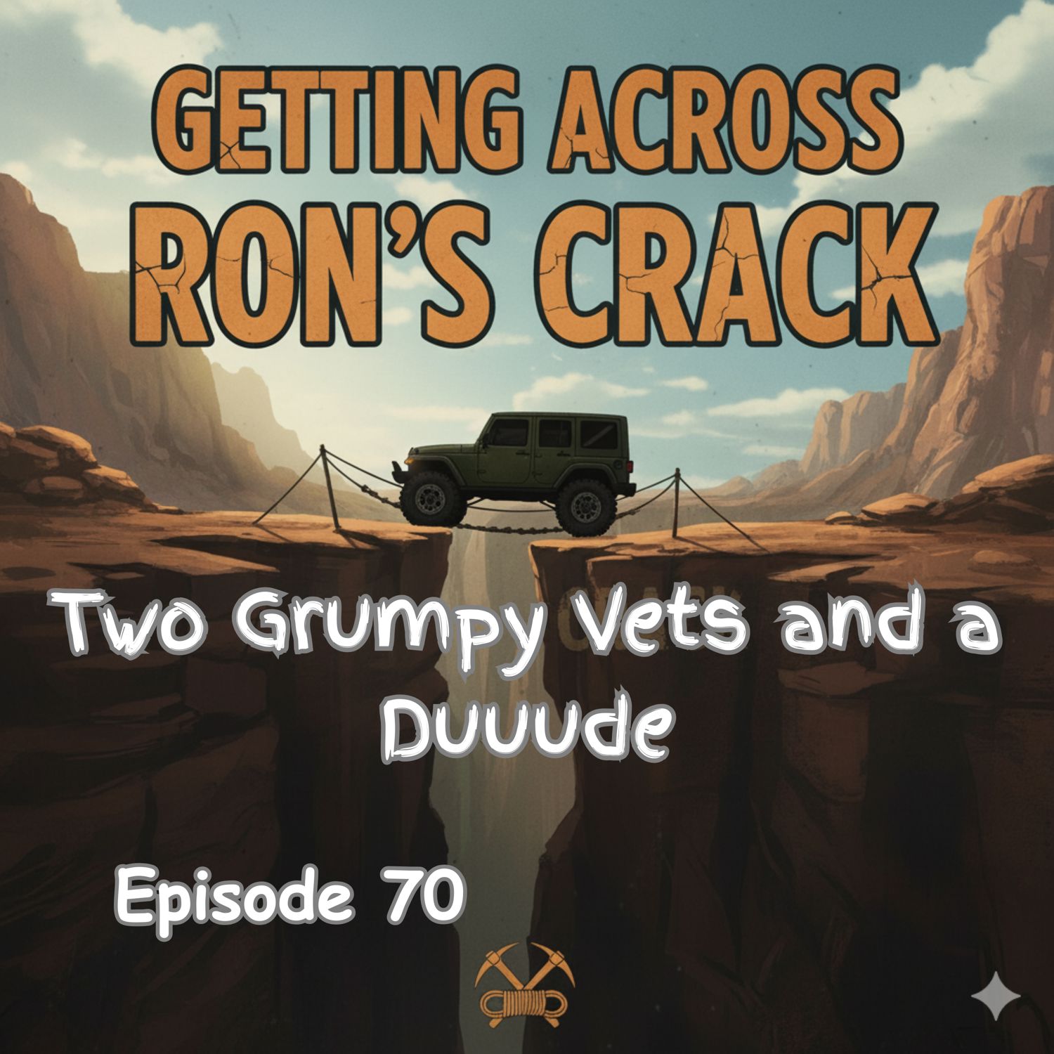 Getting Across Ron's Crack